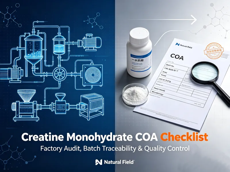 Tempat Membeli Creatine Monohydrate Pukal dari China: Panduan Sumber B2B Praktikal