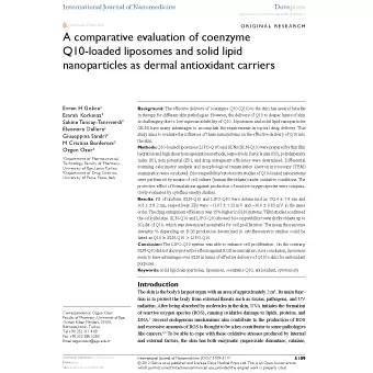 Penilaian perbandingan Coenzyme Q10
