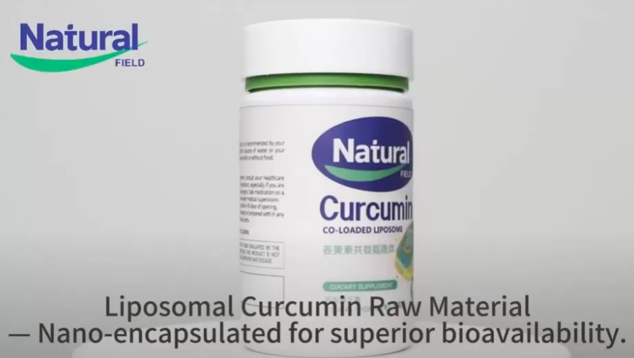 Bahan mentah Curcumin Liposomal | Bersama dimuatkan Curcumin Ginsenoside